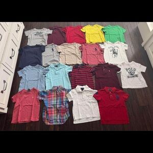Ralph Lauren Boys Toddler Summer/Fall Clothes Bundle